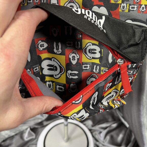 Disneyland Resort EXCLUSIVE Backpack Mickey Mouse Expression Faces Checkered NWT - Picture 4 of 15